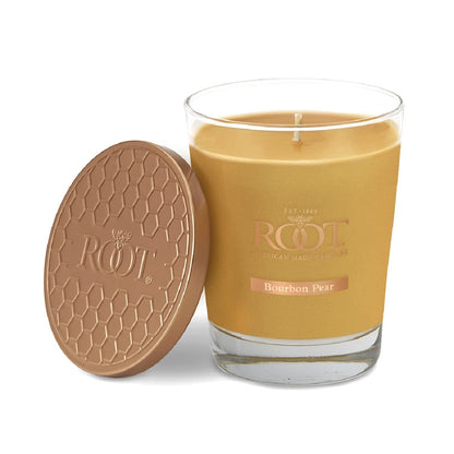 Root Bourbon Pear Beeswax Candle (10.5oz)