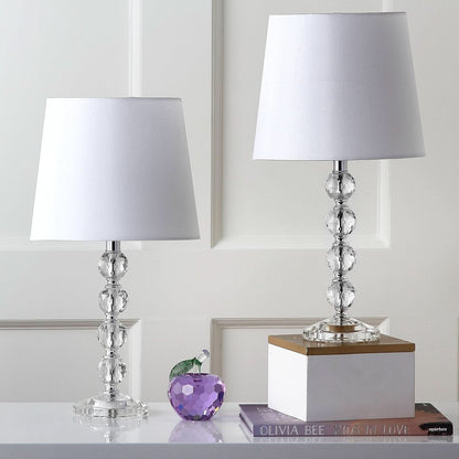 Chara cteristically Elegant Crystal Orb Table Lamps LED